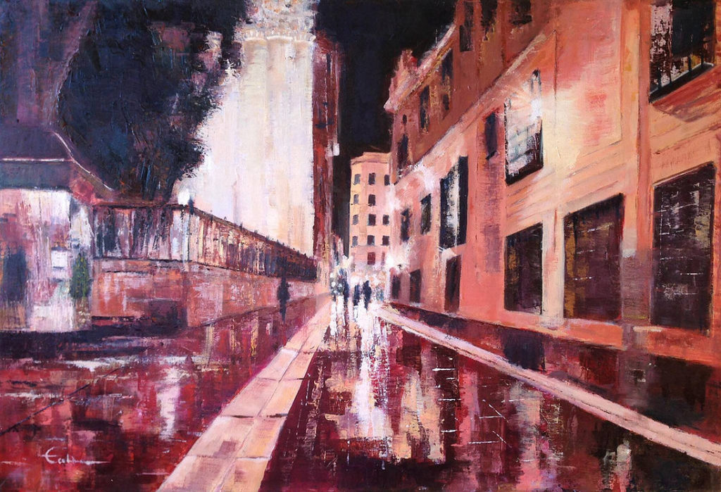 Málada de noche